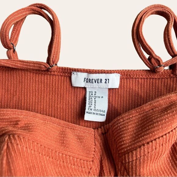 Forever 21 Burnt Orange Tank Bodysuit - Picture 4 of 5